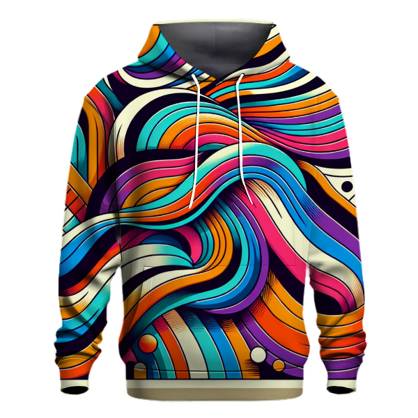 Groovy Rainbow Road Hoodie