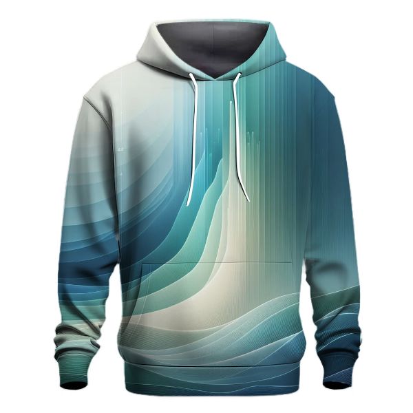 Dreamy Ocean Mist Gradient Hoodie