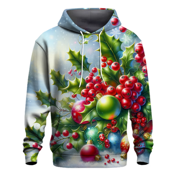 Festive Holly Jolly Hoodie