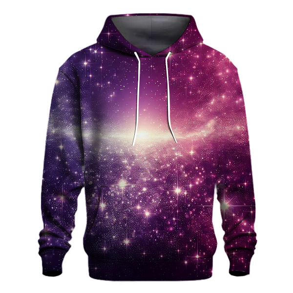 Galactic Night Gradient Design Hoodie