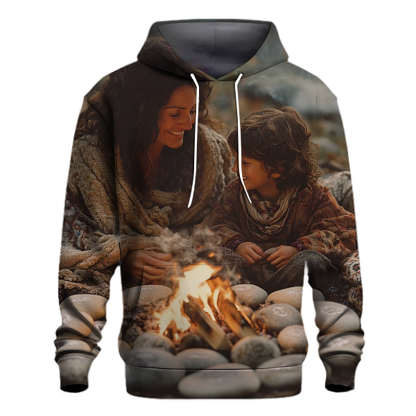 The Unbroken Circle A Mother's Love Transcending Time Hoodie