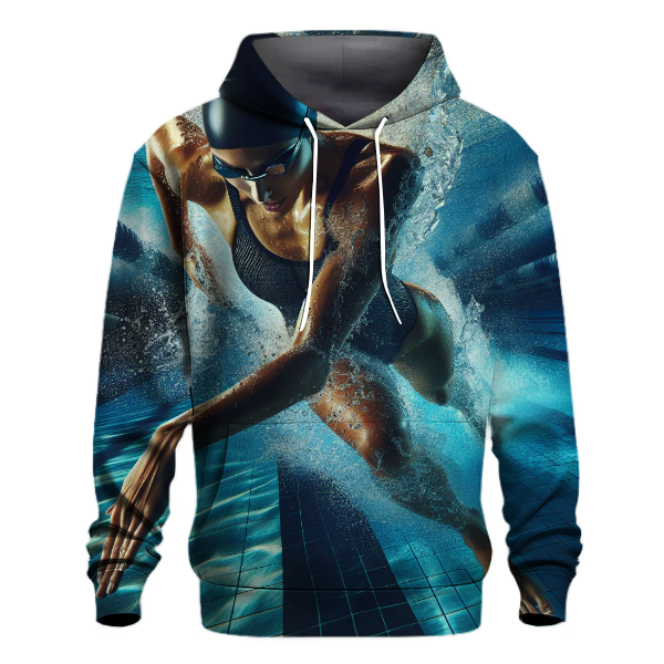 Swimming - Fluid Motion Hoodie