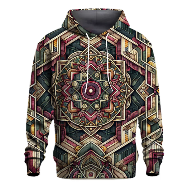Geometric Kaleidoscope Fusion Hoodie