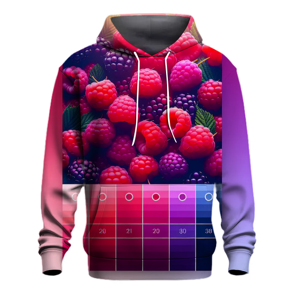 Bold Berry Gradient Hoodie