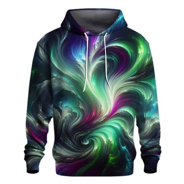 Electric Aurora Burst Hoodie