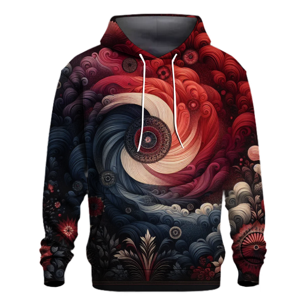 Crimson Nightfall Hoodie
