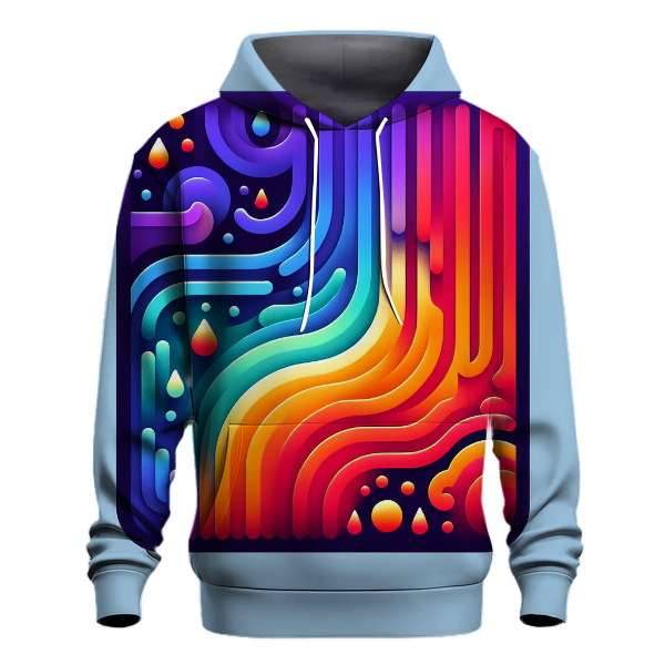 Radiant Rainbow Hoodie