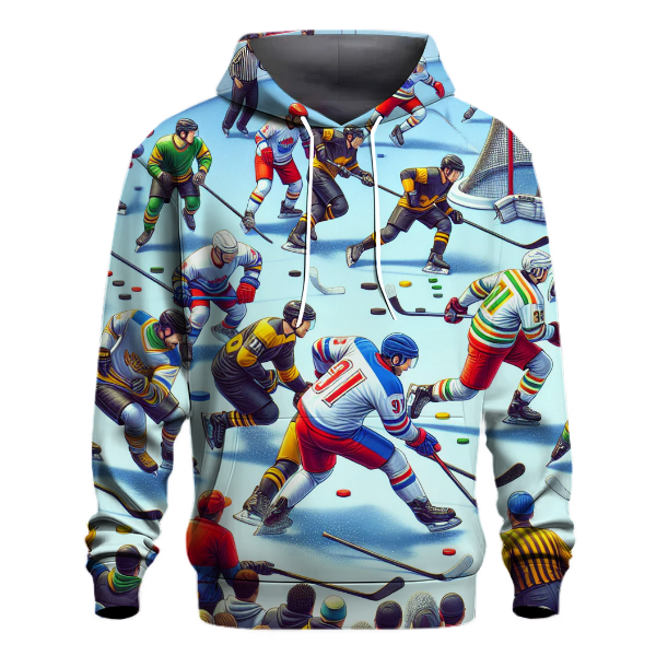 Ice Hockey - Frosty Fight Hoodie