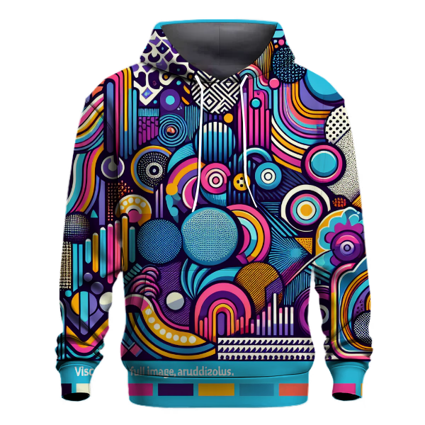 Groovy Graphic Vibes Hoodie