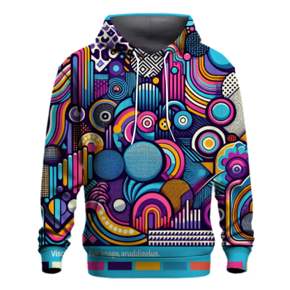 Groovy Graphic Vibes Hoodie