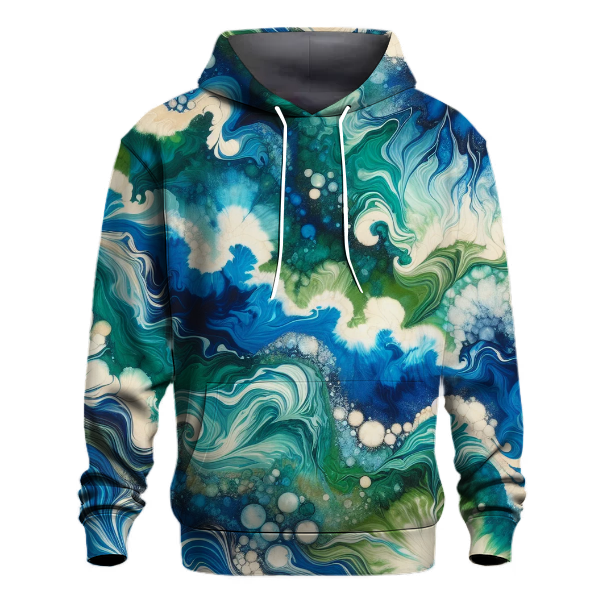 Sapphire Sea Spray Hoodie