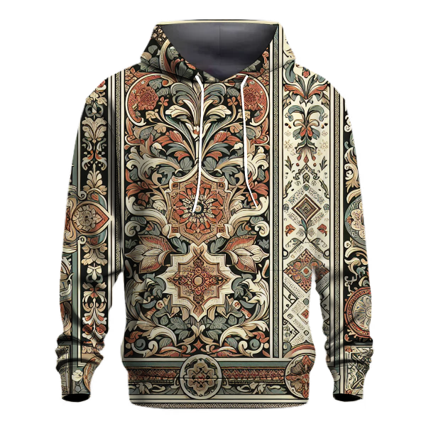 Elegant Vintage Florals Hoodie
