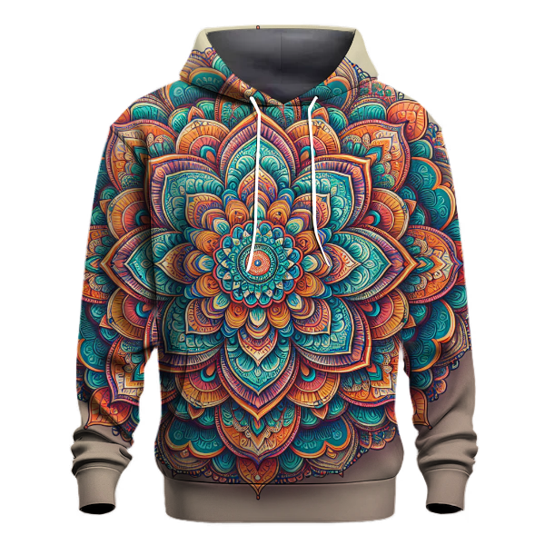 Bohemian Mandala Art Hoodie