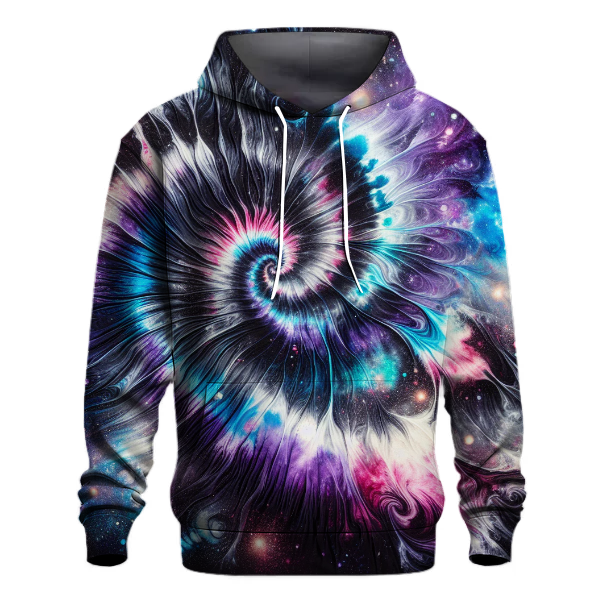 Galaxy Spiral Tie-dye Design Hoodie