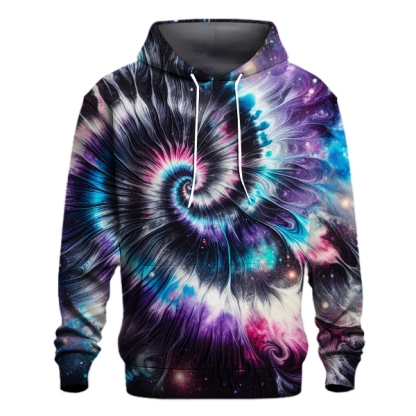 Galaxy Spiral Tie-dye Design Hoodie