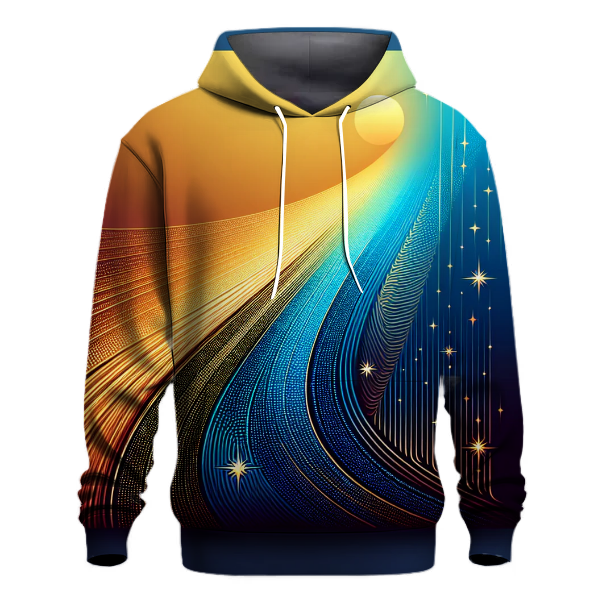 Starburst Horizon Gradient Hoodie
