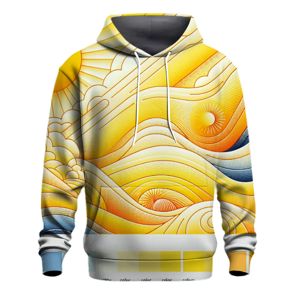Sunshine Yellow Gradient Hoodie