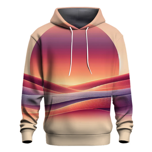Sunset Breeze Cascade Hoodie