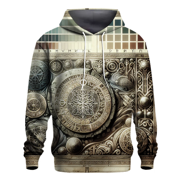 Mystical Nordic Runes Hoodie