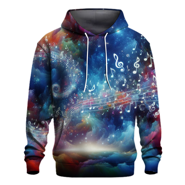 Celestial Music Waves Hoodie