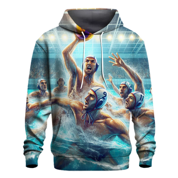 Water Polo Wave Splash Hoodie