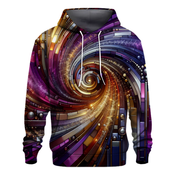 Disco Nights Sparkle Design Hoodie