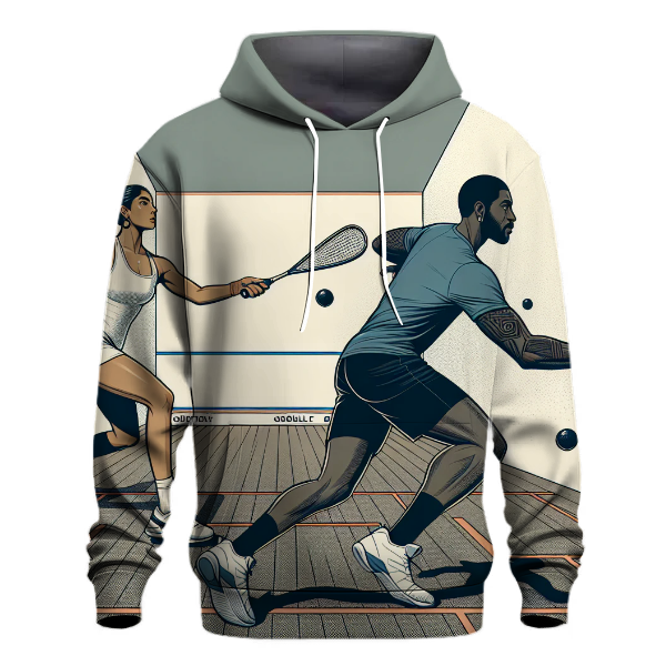 Squash Court Strategy Hoodie