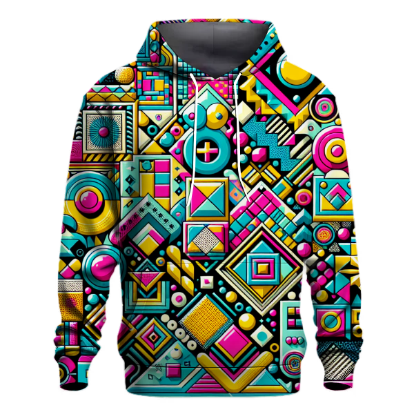 Funky Shapes and Patterns Hoodie