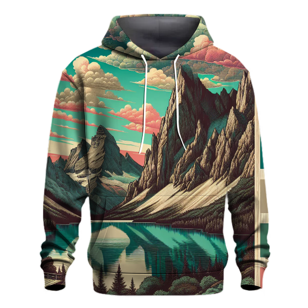 Majestic Mountain Scenery Hoodie