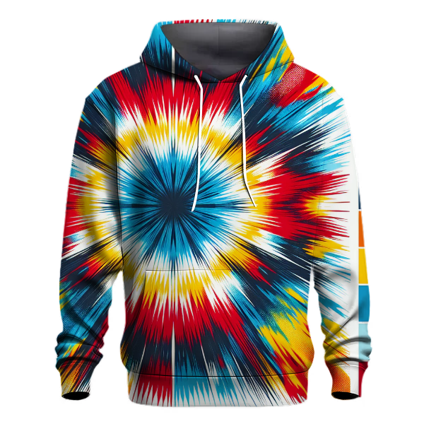 Vibrant Starburst Aura Hoodie