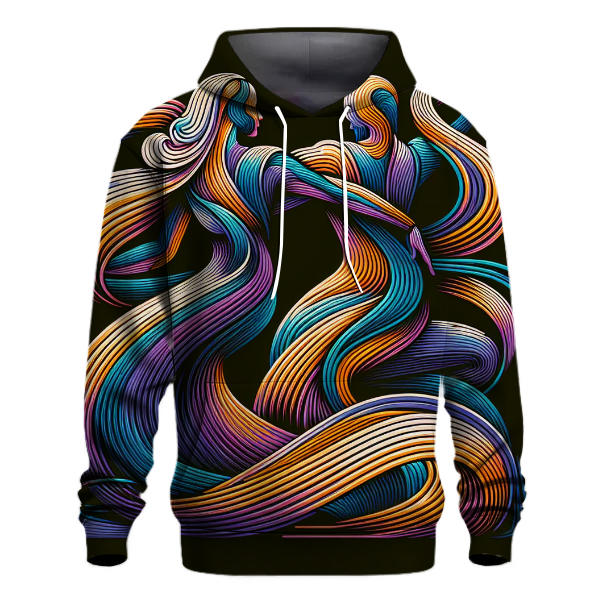 Dancing Groove Lines Hoodie