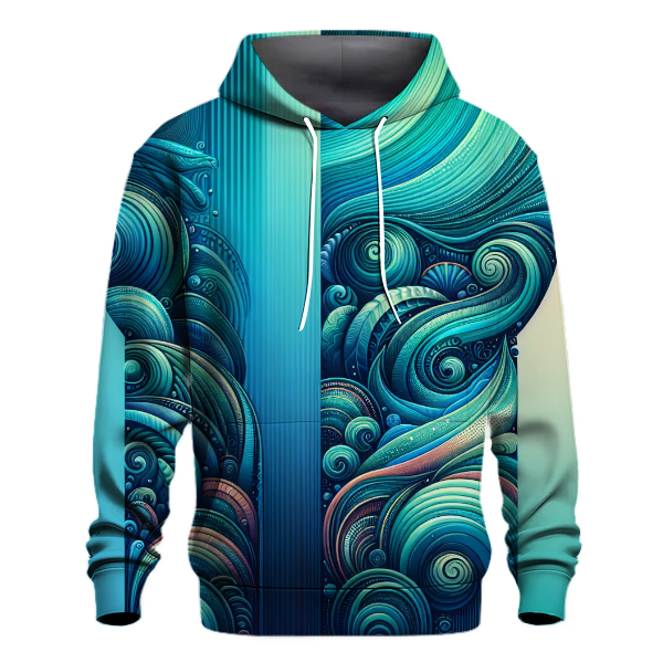 Mermaid Lagoon Gradient Hoodie
