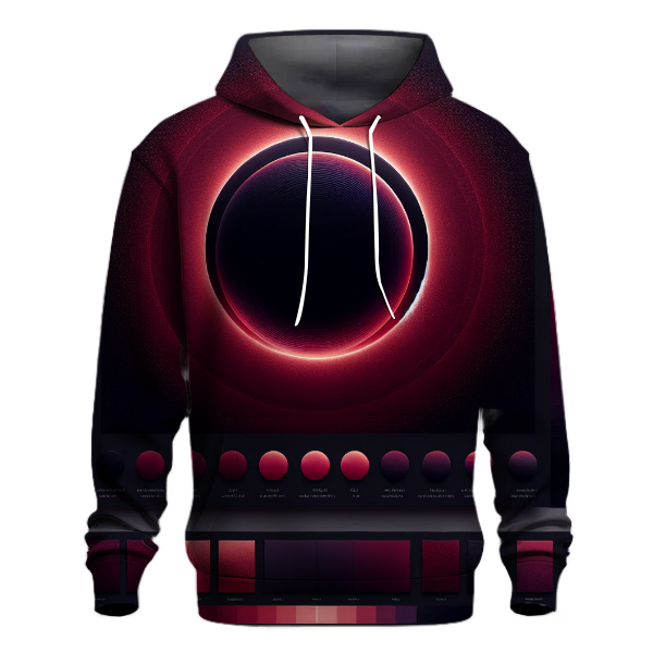 Fiery Eclipse Ombre Hoodie