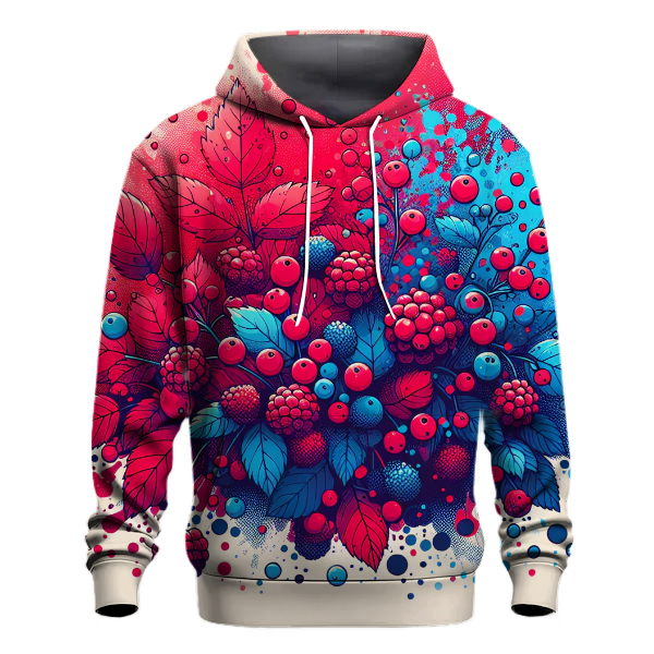 Summer Berry Splash Hoodie