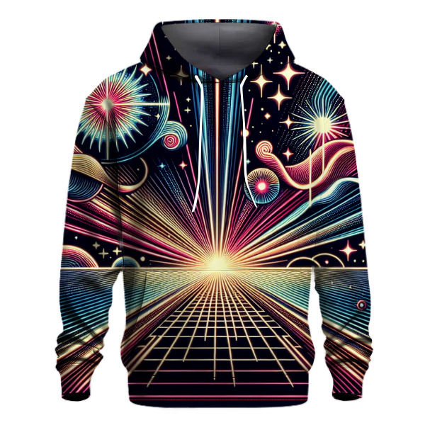 Cosmic Laser Odyssey Hoodie