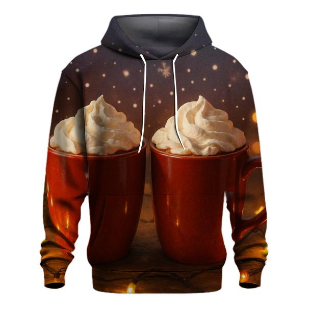 Hot Cocoa and Christmas Lights Hoodie