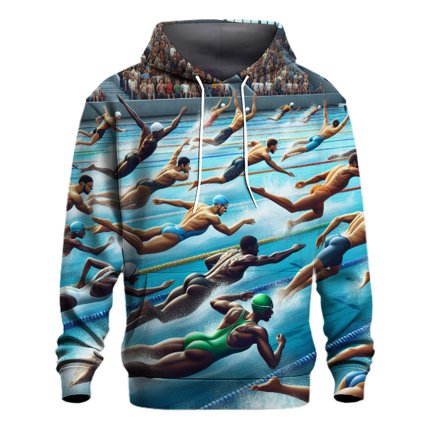Swimming - Dive into Action Hoodie