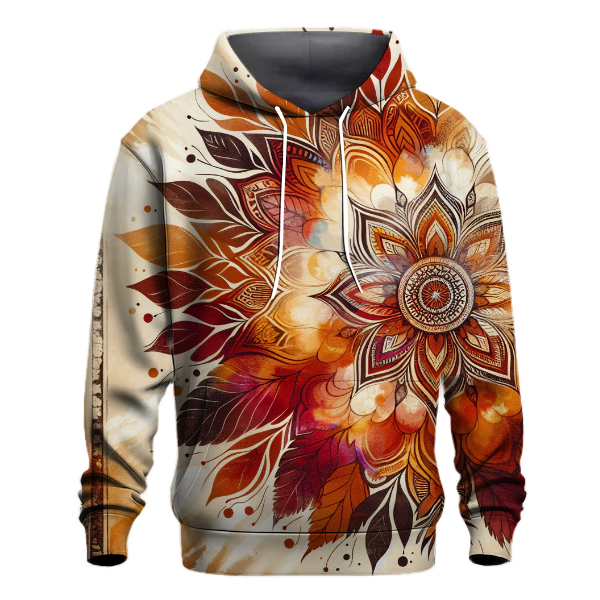Autumn Glow Tie-Dye Hoodie