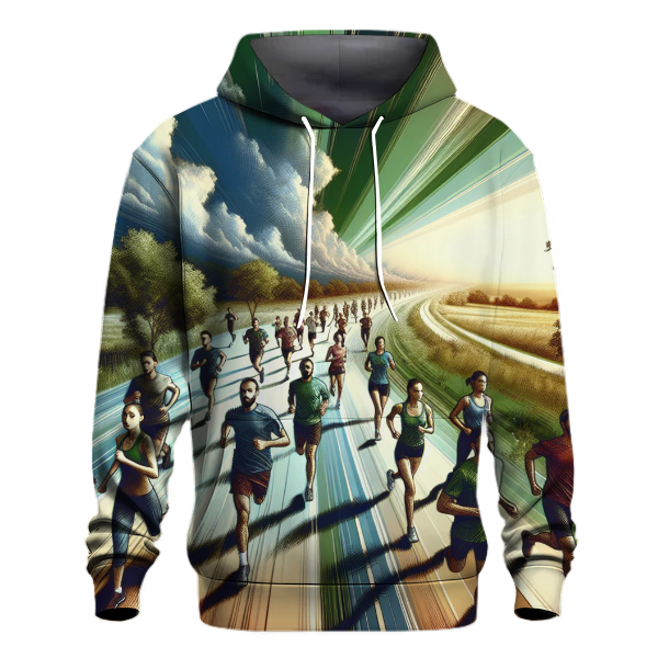 Running - Finish Line Ahead Hoodie