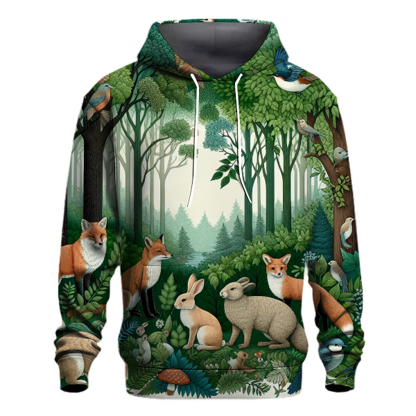 Rustic Woodland Whimsy Hoodie