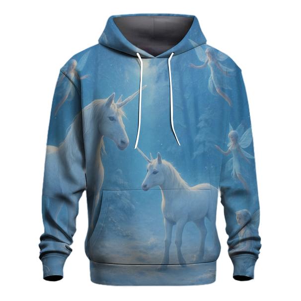 Winter Fairy Tale Forest Hoodie