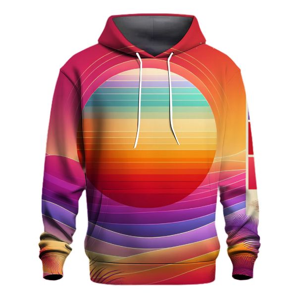 Tropical Sunset Serenade Hoodie