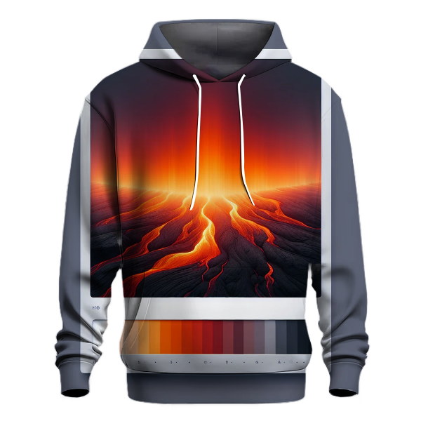 Volcanic Glow Gradient Hoodie