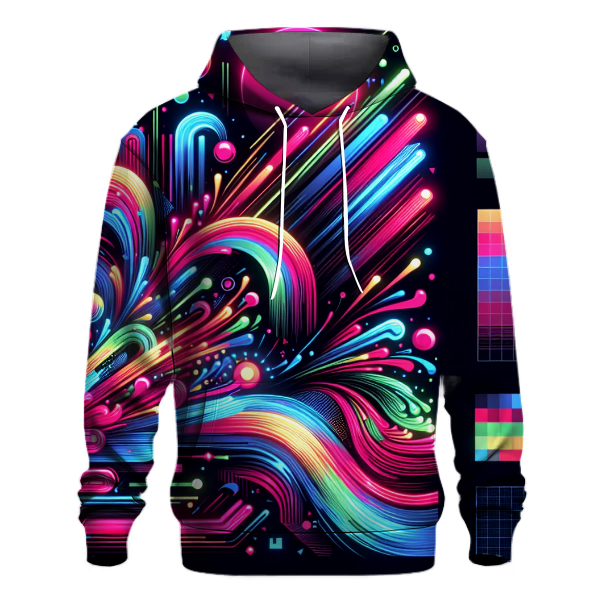 Neon Light Escape Hoodie