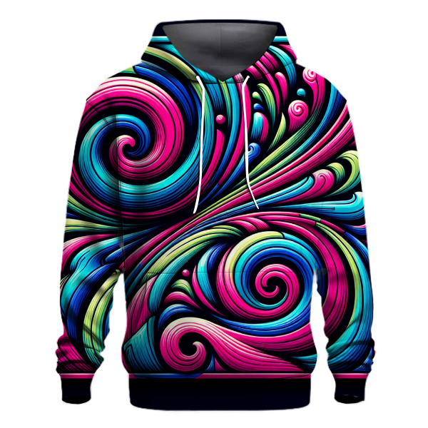 Color Swirls Hoodie
