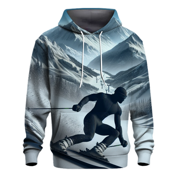 Skiing - Alpine Descent Hoodie