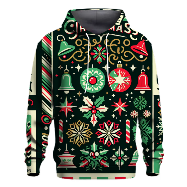 Merry & Bright Retro Hoodie