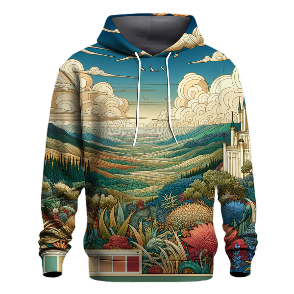 Enchanted Fairytale Landscape Hoodie