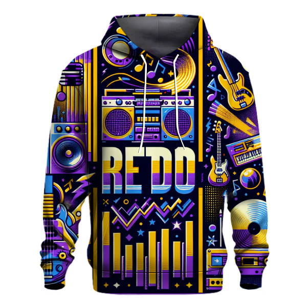 Rad Retro Music Hoodie