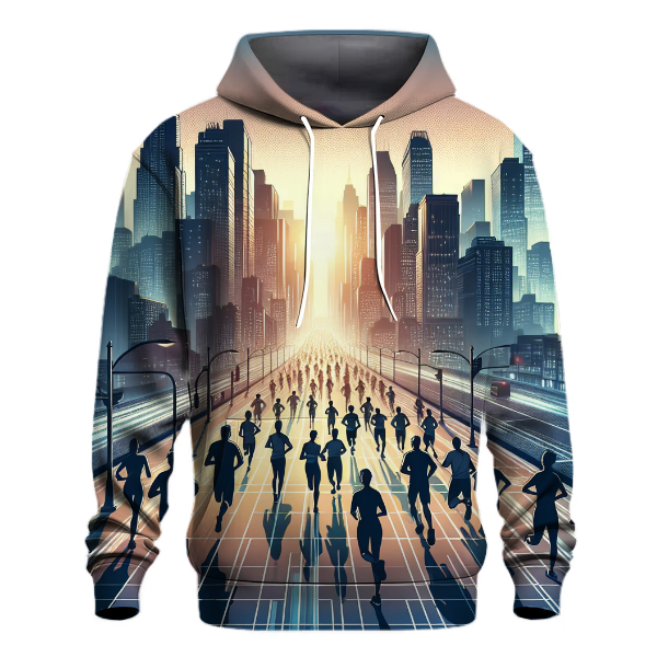 Running Through the City Hoodie